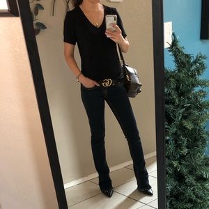 True Religion Low Rise Bootcut Jeans Size 25
